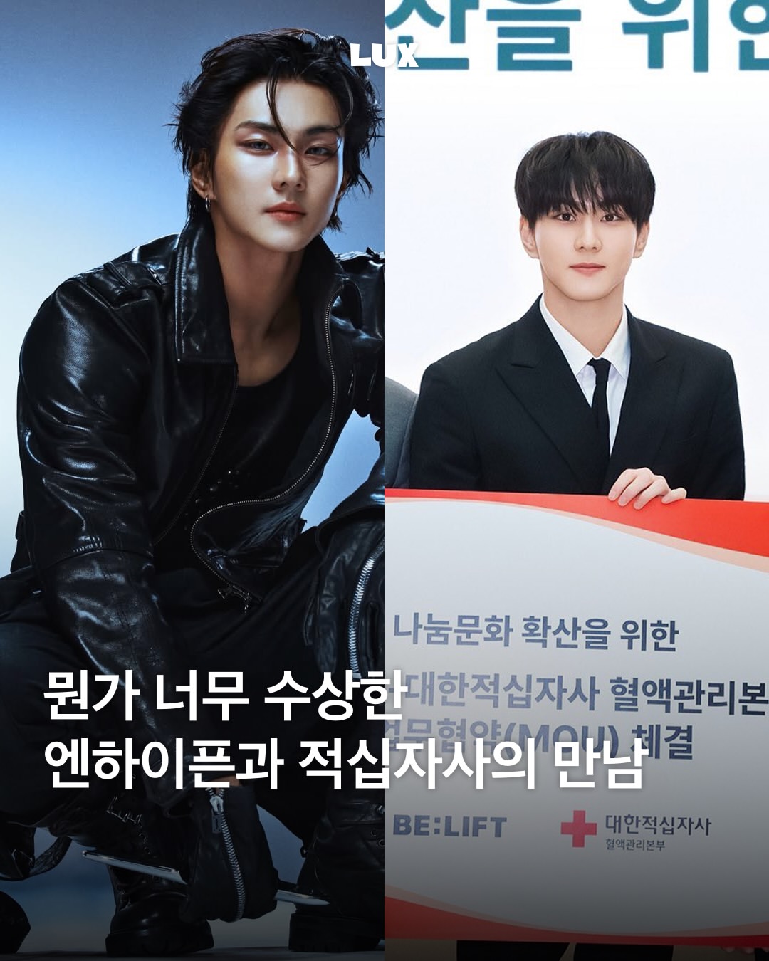 ENHYPEN 광고 소재