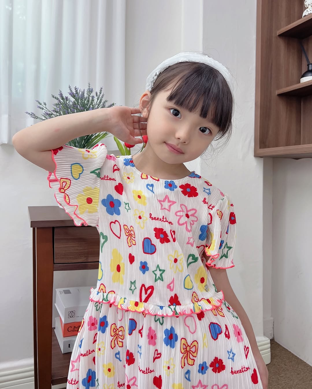 베네통키즈 광고 소재