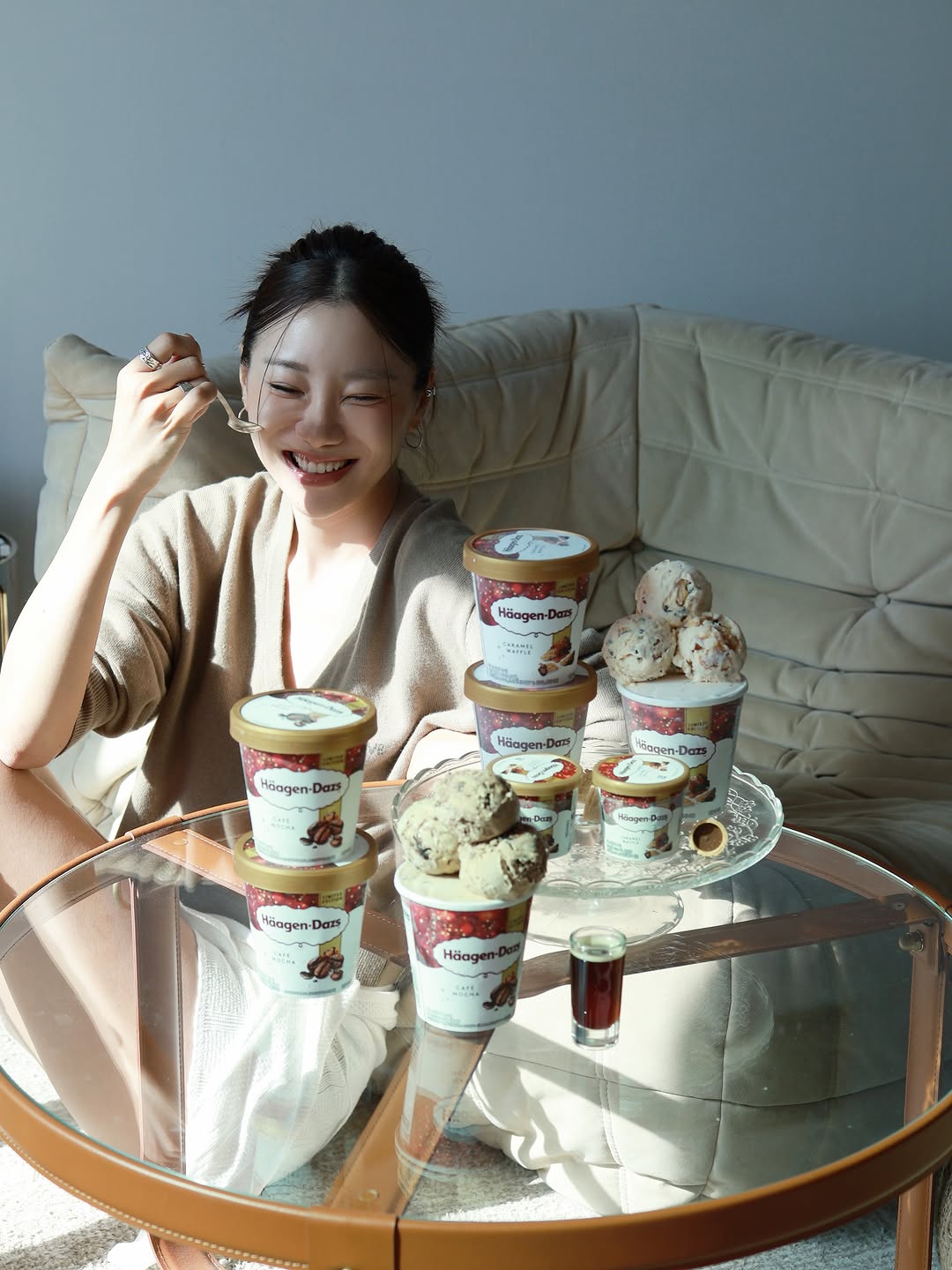 하겐다즈 코리아 광고 소재