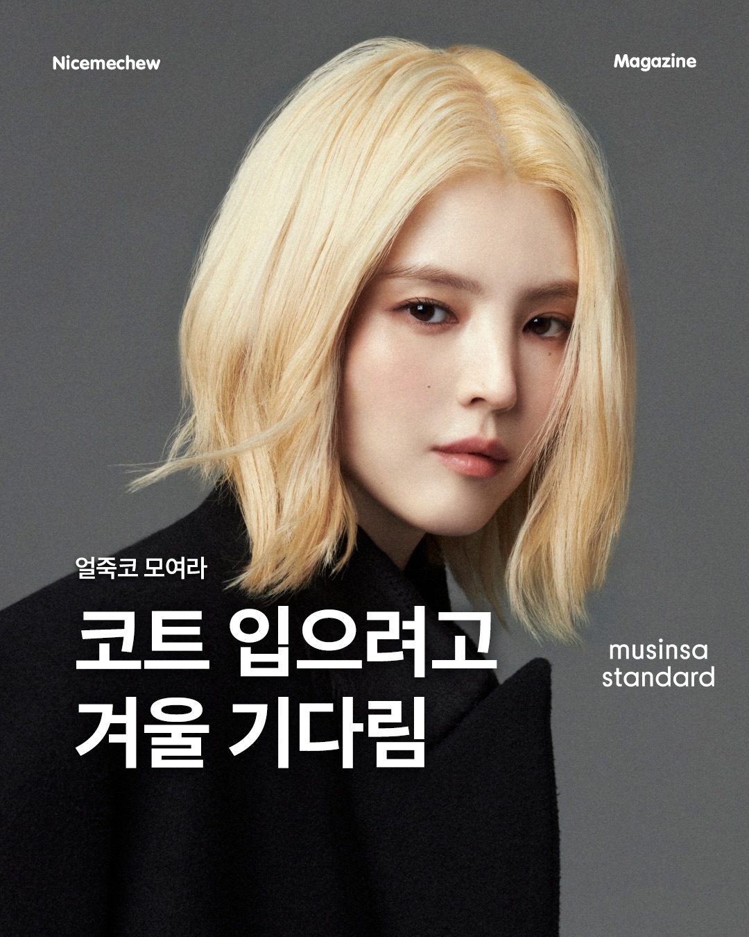 무신사 스탠다드 광고 소재