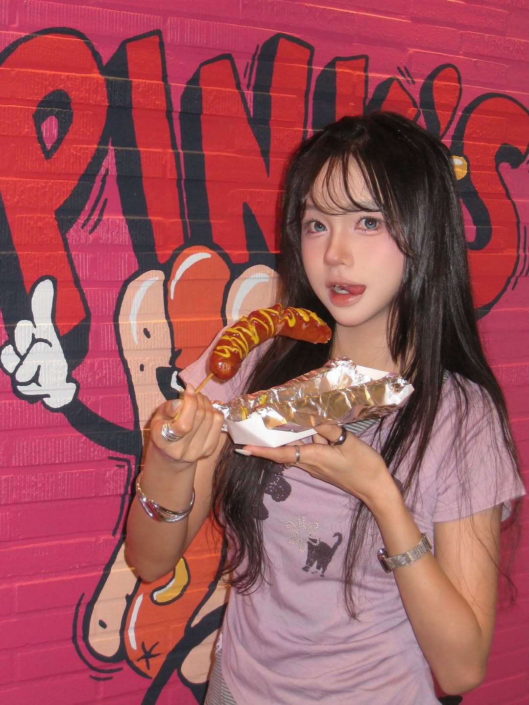 @jung_staas이 올린 핑크스 핫도그 태그 게시물