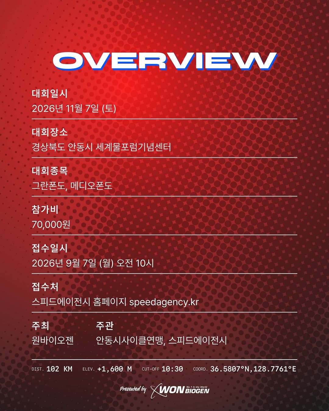 @speed_agency이 올린 원바이오젠 태그 게시물