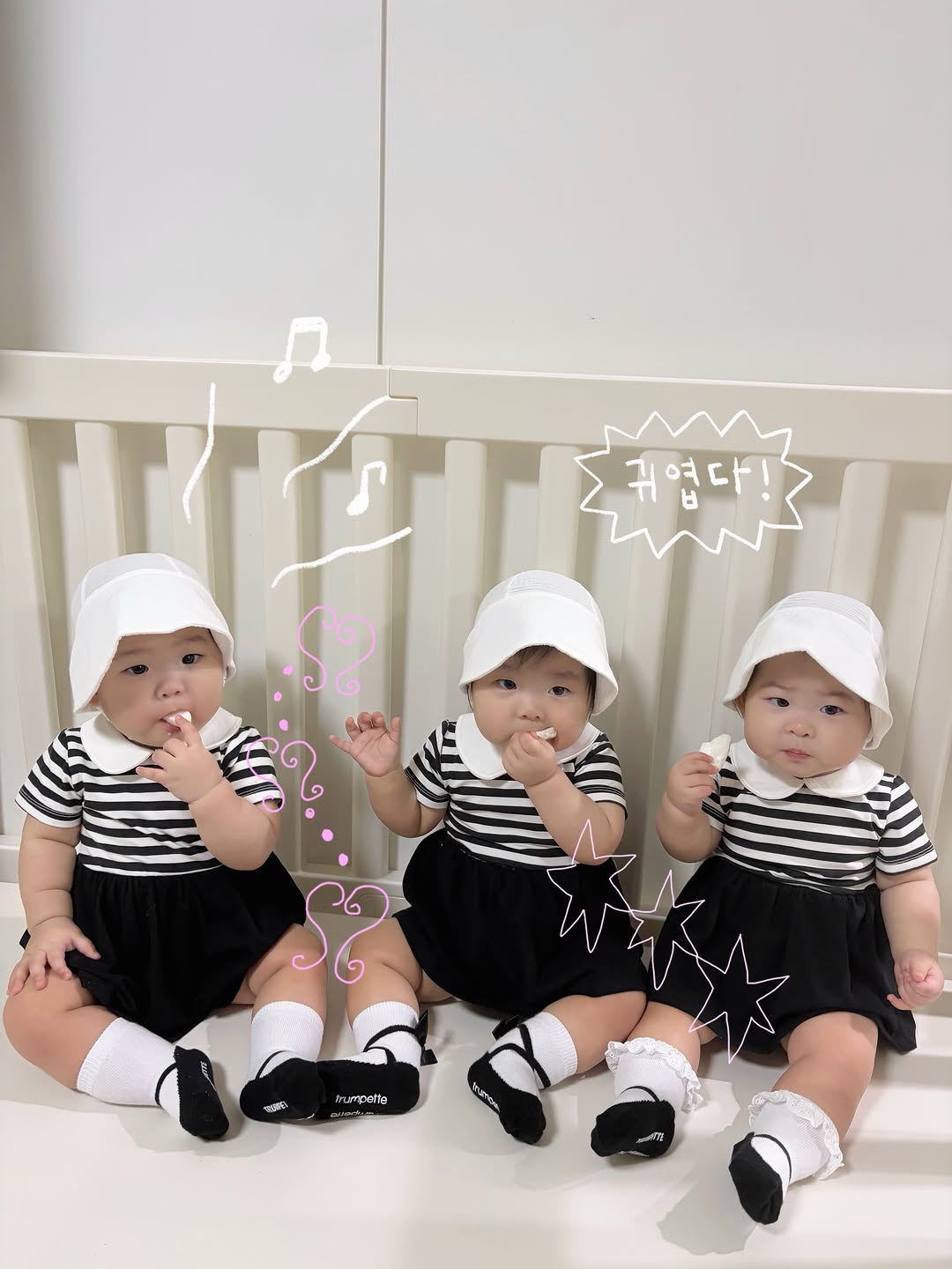 @yu_triplets이 올린 삐빠베이비 태그 게시물