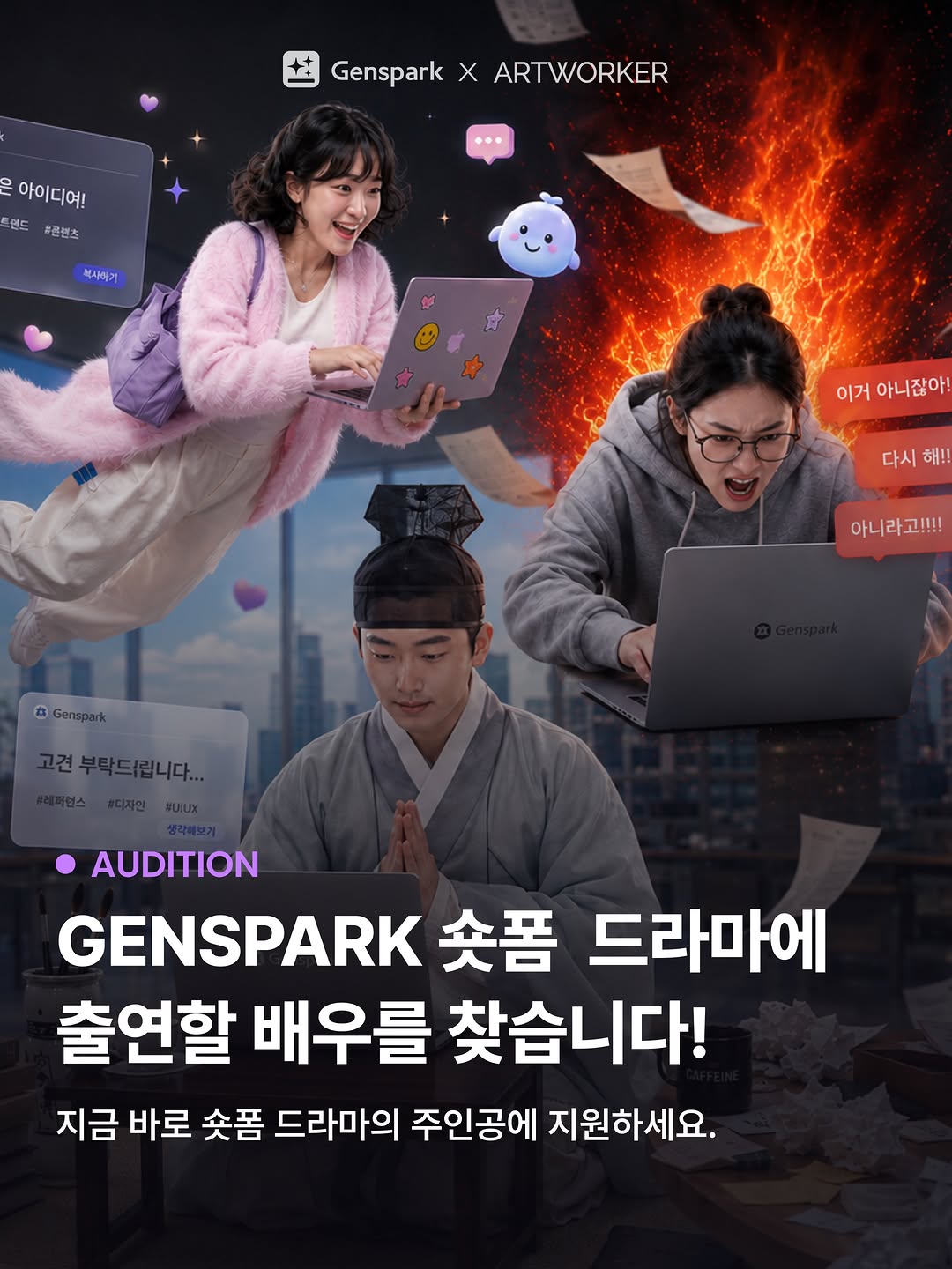 @artworker.global이 올린 젠스파크 태그 게시물