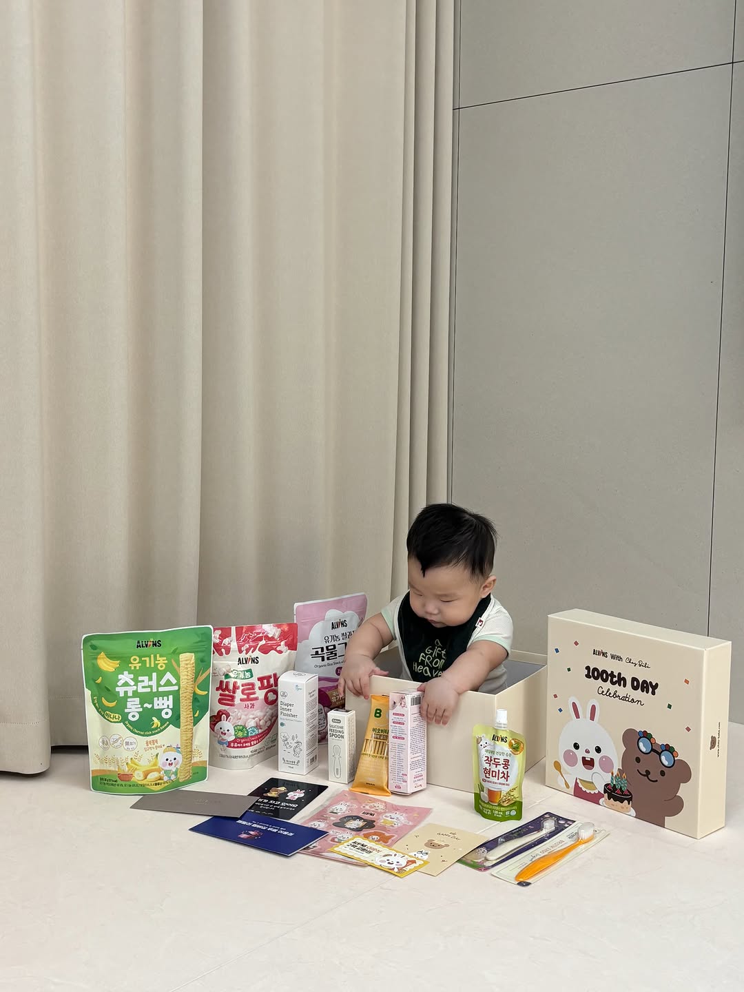 @our_jiwoo이 올린 엘빈즈 이유식 태그 게시물