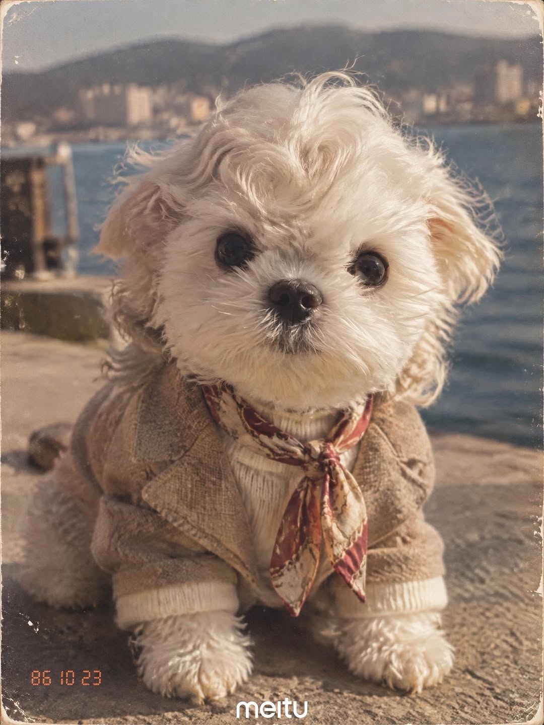 @maltese_adung이 올린 Meitu 메이투 태그 게시물