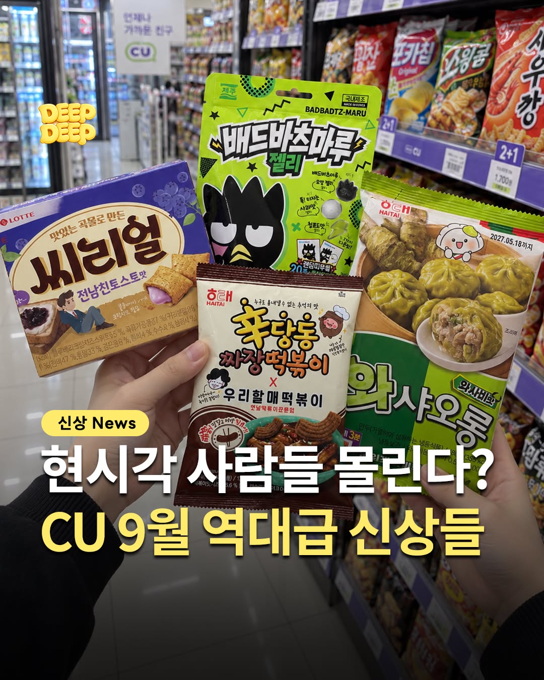@deepdeep__newin이 올린 롯데웰푸드 | 푸드채널 태그 게시물