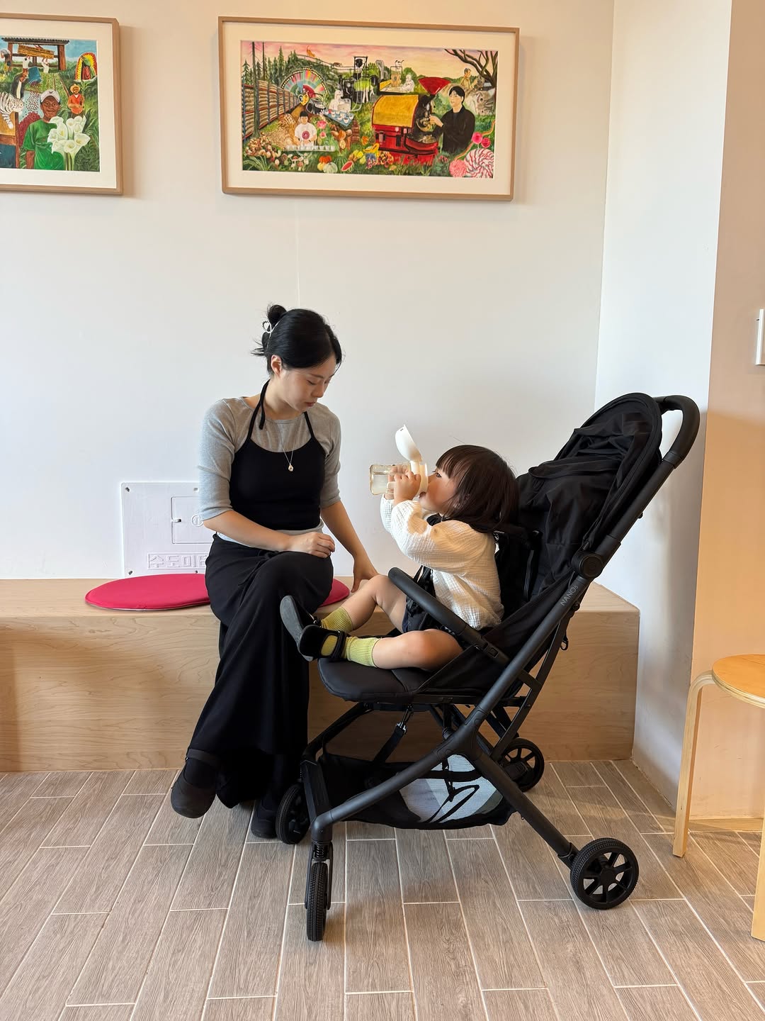 @p.ybon이 올린 시크 카시트 유모차 태그 게시물